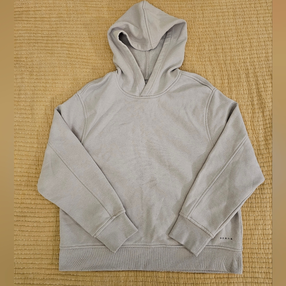 Apana Hoodie Athleisure Cozy Sweatshirt Women's Size‎ L